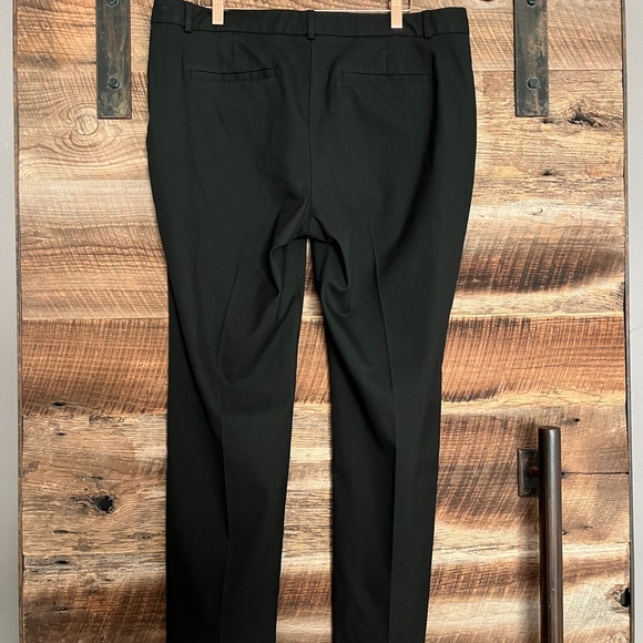 Banana Republic Ryan straight leg trousers slacks black - Picture 4 of 6